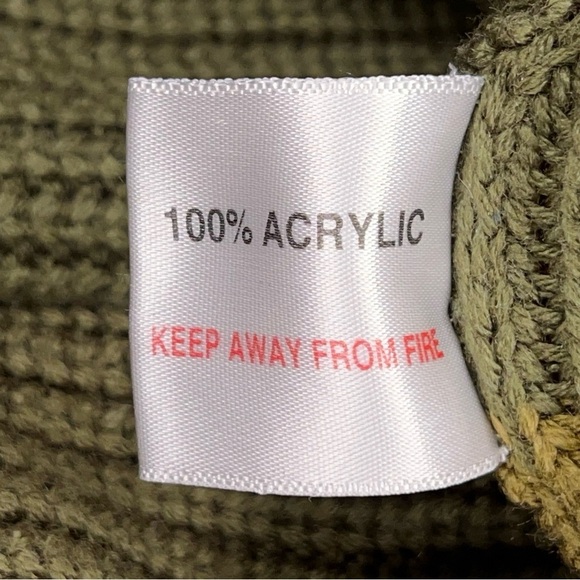 XL PG Field Green Academia Knit Sweater Long Sleeve Stripes Mens Outdoor - Picture 12 of 13